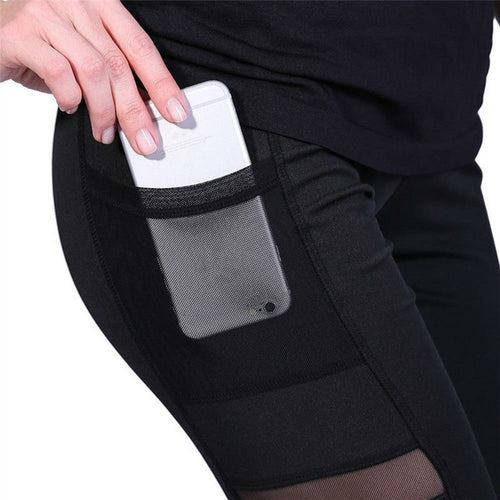 Women's Capri Gym Leggings – Stretch Fitness Yoga Pants (Calf Length)